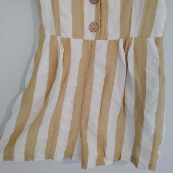 Altar'd State Spaghetti Strap Stripe Romper - Picture 3 of 6